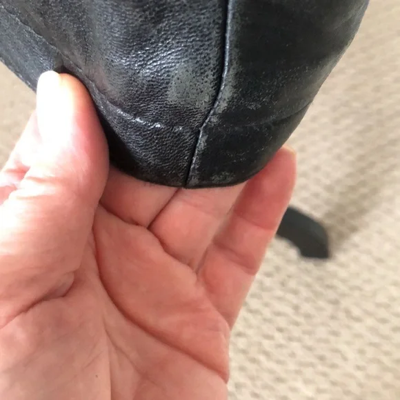 Miropa leather hooded coat - Picture 10 of 13